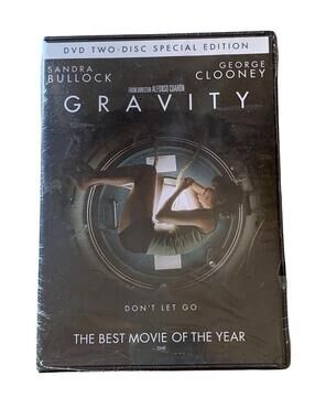 Gravity DVD 2013 Special Edition 2-Disc Set Sci-Fi Thriller PG-13